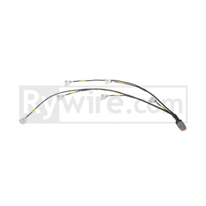 Rywire 2JZ-AEM Infinity 506 Mil-Spec Engine Harness w/506 ECU/Factory Coils - eliteracefab.com