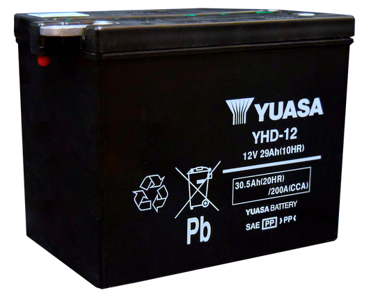 Yuasa YHD-12 Yumicron CX 12 Volt Battery Yuasa Battery