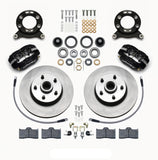 Wilwood Forged Dynalite-M Front Kit 11.30in 1 PC Rotor&Hub 1965-1969 Mustang Disc & Drum Spindle