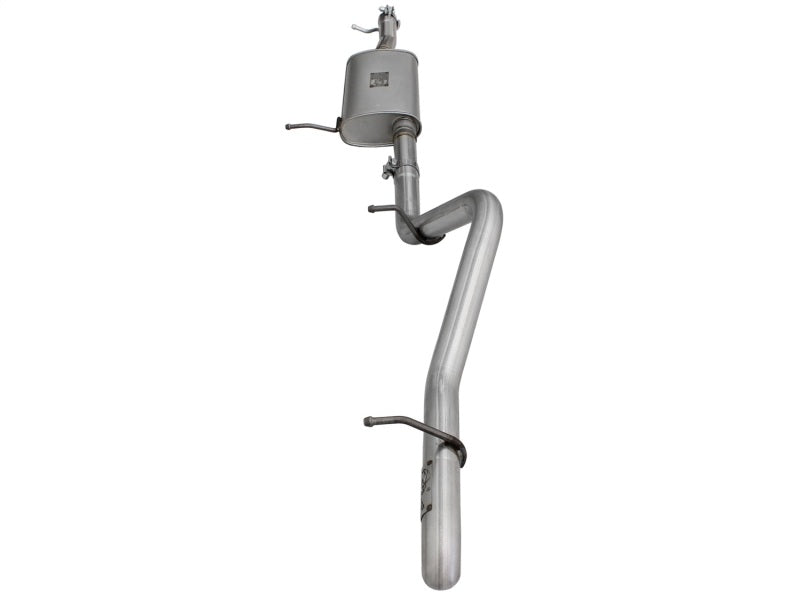 aFe Scorpion Exhaust System, Cat Back Aluminized Hi-Tuck 07-14 Jeep Wrangler JK Unlimited V6 3.6/3.8 aFe
