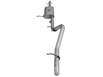 aFe Scorpion Exhaust System, Cat Back Aluminized Hi-Tuck 07-14 Jeep Wrangler JK Unlimited V6 3.6/3.8 aFe
