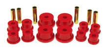 Load image into Gallery viewer, Prothane 84-99 Jeep Cherokee / Commander Spring &amp; Shackle Bushings - Red