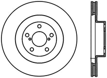 Load image into Gallery viewer, STOPTECH 02-10 SUBARU WRX SLOTTED &amp; DRILLED LEFT FRONT ROTOR (EXC. STI), 127.47018L - eliteracefab.com