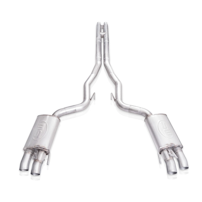 Stainless Works 2015+ Ford Shelby GT350 Legend Factory Connect H-Pipe Catback Exhaust w/Valves Stainless Works