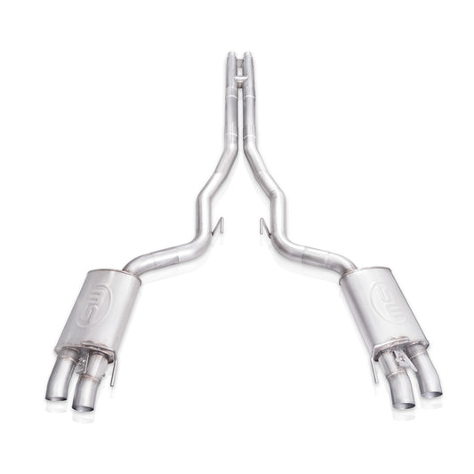 Stainless Works 2015+ Ford Shelby GT350 Redline Factory Connect H-Pipe Catback Exhaust w/Valves Stainless Works