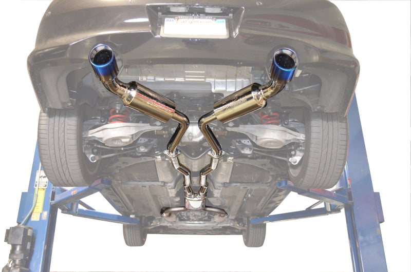 Injen 08-13 Infiniti G37/G37 IPL Coupe 3.7L 76mm Stainless Steel Exhaust w/ Titanium Tips - eliteracefab.com