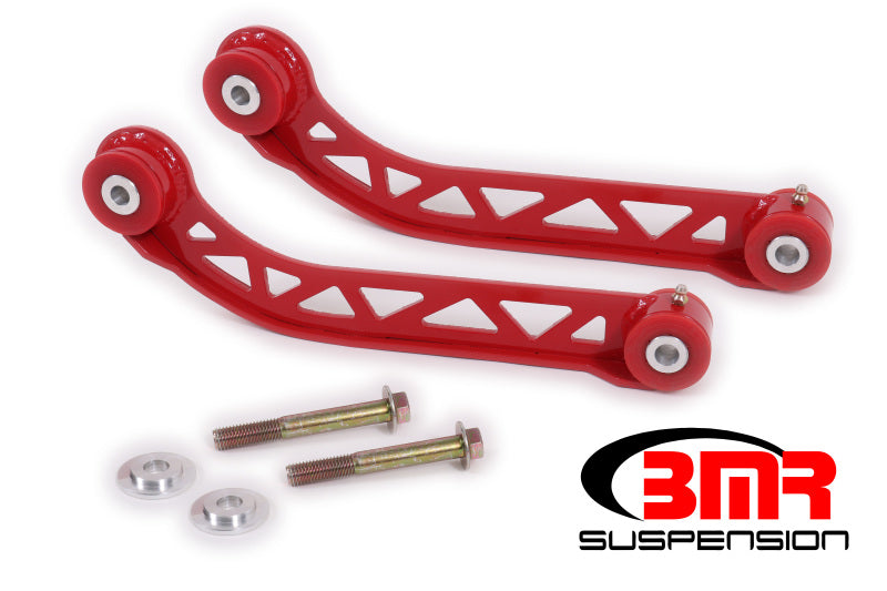 BMR UPPER CONTROL ARMS NON-ADJ POLY BUSH RED (2008+ CHALLENGER) - eliteracefab.com