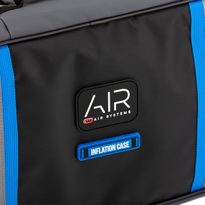 ARB Inflation Case Black Finish w/ Blue Highlights PVC Material Reflective Strips - eliteracefab.com