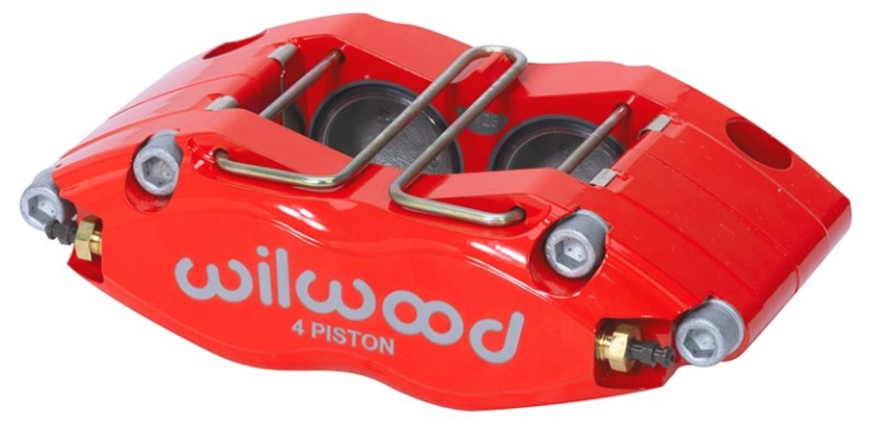 Wilwood Caliper- DPR-DS - Red 1.25in Piston .38/.500in Rotor - Dust Seal - eliteracefab.com