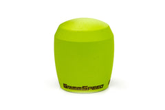 GrimmSpeed Stubby Shift Knob Stainless Steel - Subaru 5 and 6 Speed Manual Transmission - Neon Green - eliteracefab.com