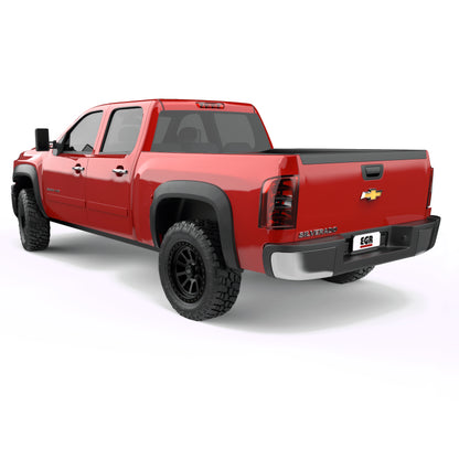 EGR 07-13 Chevrolet Silverado 1500 69.3in Bed Standard Style Fender Flares(Set of 4)- Textured Black