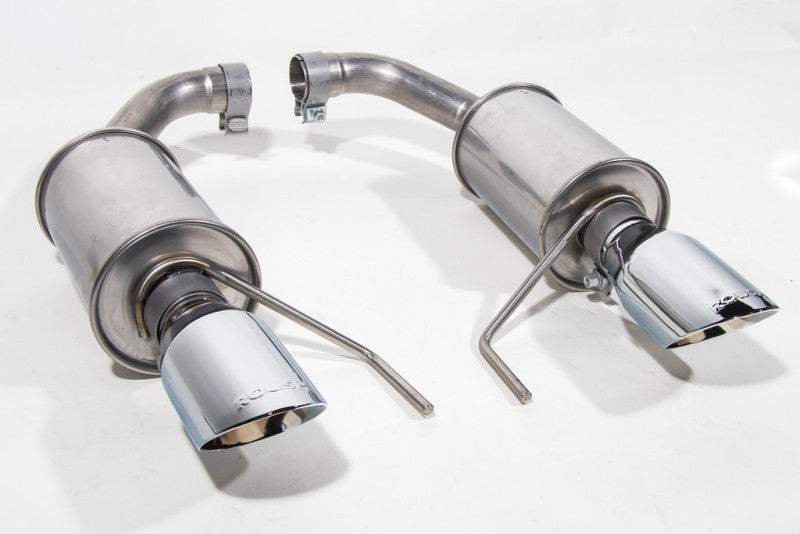 ROUSH 2015-2019 Ford Mustang Ecoboost 2.3L Cat-Back Exhaust Kit (Fastback Only) - eliteracefab.com