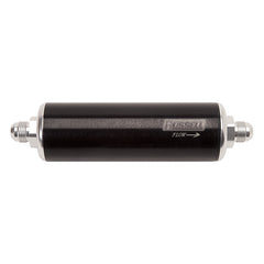 Russell Performance Black/Silver Anodized Aluminum (8-1/4in Length -8 male inlet/outlet)
