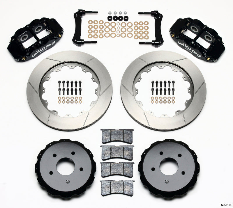 Wilwood Narrow Superlite 4R Rear Kit 14.00in 97-04 Corvette C5/Z06 05-13 C6 Wilwood