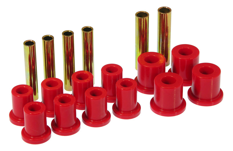 Prothane 71-87 GM K10-30 4wd Front Spring Bushings - Red - eliteracefab.com