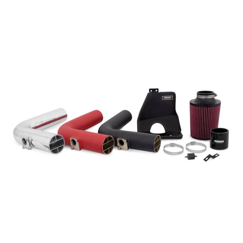 Mishimoto 08+ Subaru WRX/STi Performance Cold Air Intake Kit - Wrinkle Red - eliteracefab.com