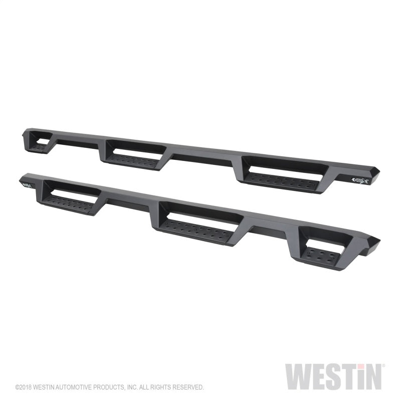 Westin 19-21 RAM 1500 QC 6.5ft bed (Excludes Classic) HDX Drop W2W Nerf Step Bars - Textured Black