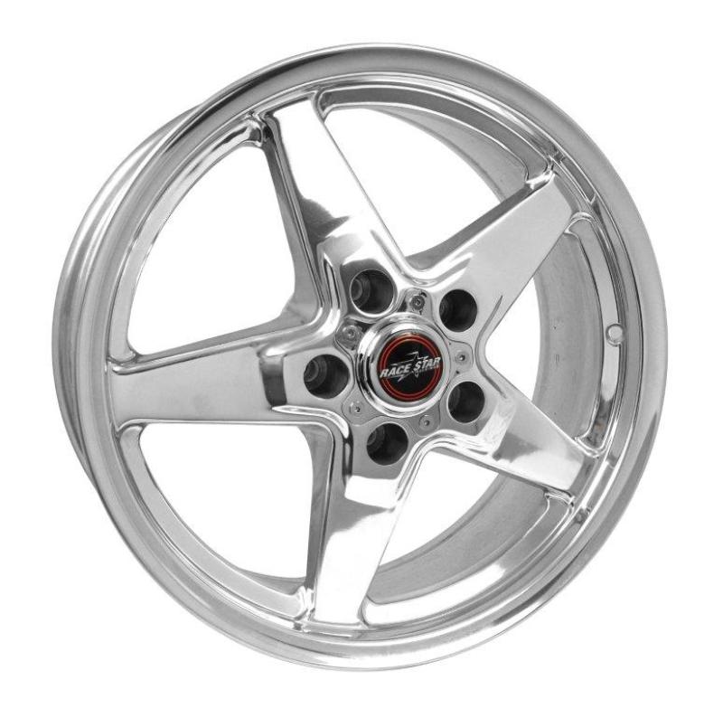 Race Star 92 Drag Star 17x7.00 5x4.50bc 4.25bs Direct Drill Polished Wheel - eliteracefab.com