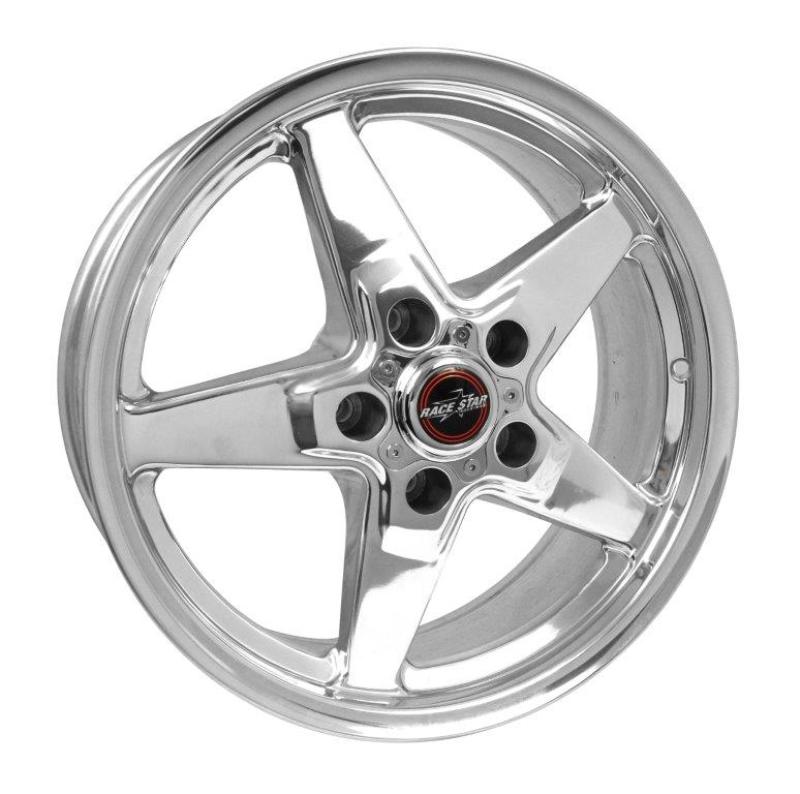 Race Star 92 Drag Star 17x7.00 5x4.75bc 4.25bs Direct Drill Polished Wheel - eliteracefab.com
