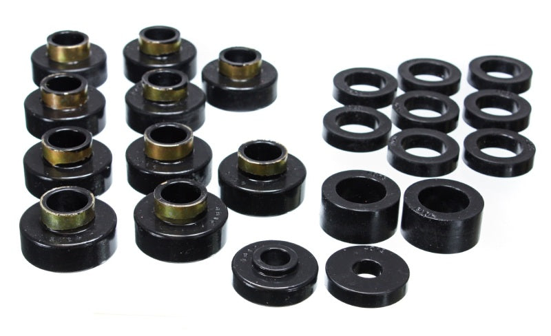 Energy Suspension Cj5-7 Body Mounts - Black - eliteracefab.com