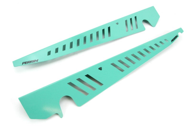 Perrin 2015+ Subaru WRX/STI Fender Shroud Set - Hyper Teal - eliteracefab.com