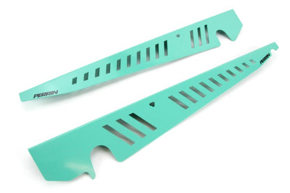 Perrin 2015+ Subaru WRX/STI Fender Shroud Set - Hyper Teal - eliteracefab.com