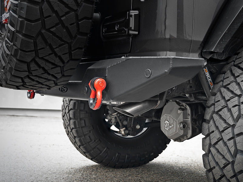 aFe MACHForce XP 18-20 Jeep Wrangler (JL) L4-2.0L (t) 3in 409 SS Cat-Back Hi-Tuck Exhaust aFe
