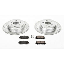 Load image into Gallery viewer, Power Stop 07-13 Acura MDX Rear Z23 Evolution Sport Brake Kit - eliteracefab.com