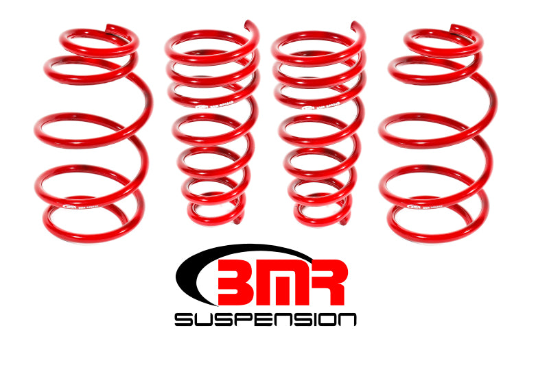 BMR SET 1.2" LOWERING SPRINGS - RED (10-15 CAMARO V6) - eliteracefab.com