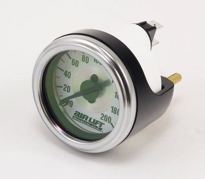 Air Lift 26227 Single Needle Gauge- 200 PSI