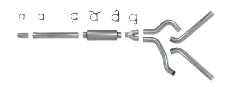 Diamond Eye KIT 4in CB DUAL SS: 94-97 FORD 7.3L F250/F350 PWRSTROKE Diamond Eye Performance