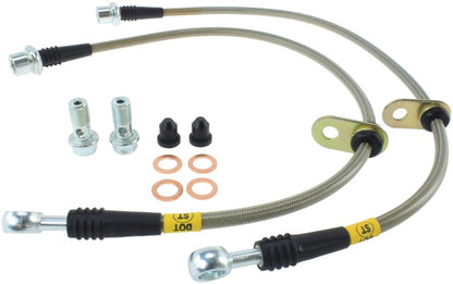 StopTech 94-99 Celica GT Rear Stainless Steel Brake Lines Stoptech