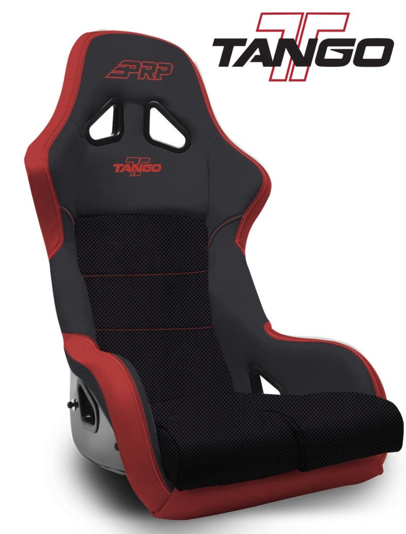 PRP Tango Composite Seat- Black/Red A4301-204