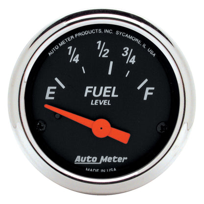 Autometer Designer Black 70-76 Duster/Demon/Dart Dash Kit 6pc Tach / MPH / Fuel / Oil / WTMP / Volt 7031-DB