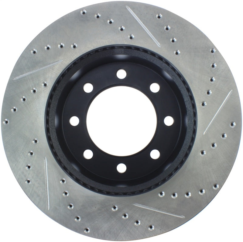 StopTech Slotted & Drilled Sport Brake Rotor Stoptech