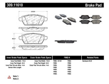 Load image into Gallery viewer, StopTech Performance 06-07 Mazdaspeed 6 Rear Brake Pads - eliteracefab.com