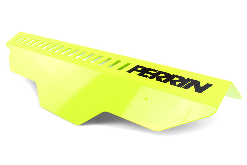 Perrin Subaru Neon Yellow Pulley Cover - eliteracefab.com