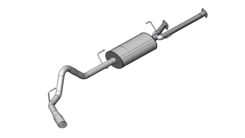 Corsa/dB 11-14 Toyota Tundra Double Cab/Crew Max 5.7L V8 Polished Sport Cat-Back Exhaust - eliteracefab.com