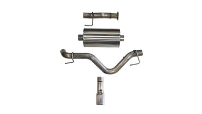 Corsa 16-18 Toyota Tacoma 3.5L V6 Double Cab 5ft Bed Sport Cat-Back Single Side Exit w/ Polished Tip CORSA Performance