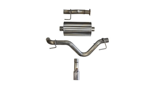 Corsa 16-18 Toyota Tacoma 3.5L V6 Double Cab 5ft Bed Sport Cat-Back Single Side Exit w/ Polished Tip CORSA Performance