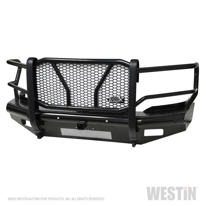 Westin 19-21 Ram 2500/3500 HDX Bandit Front Bumper - Black Westin