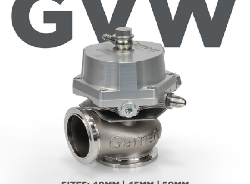 Garrett GVW-40 40mm Wastegate Kit - Silver - eliteracefab.com