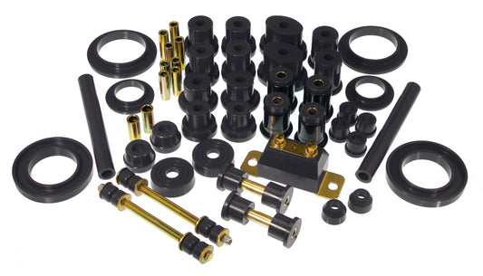 Prothane Total Vehicle Suspension Bushing Kit for 1979–93 Mustang/Capri V8 w/Trans Mount, Black – 6-2005-BL