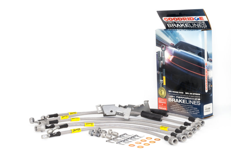 Goodridge 08-13 Chevrolet Silverado (w/ Rear Disc Brakes) SS Brake Lines - eliteracefab.com