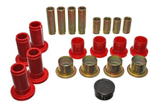 Load image into Gallery viewer, Energy Suspension 94-01 Ram 1500 / 94-02 Ram 2500/3500 2WD Red Front Control Arm Bushing Set - eliteracefab.com