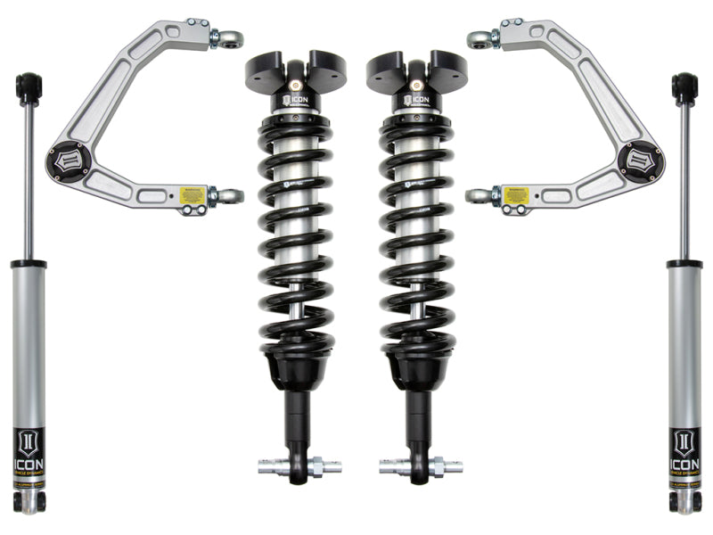 ICON 2019+ GM 1500 1.5-3.5in Stage 2 Suspension System w/Billet Uca - eliteracefab.com