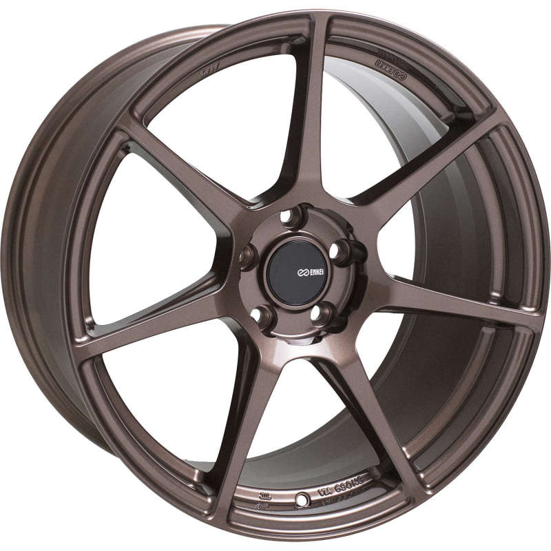 Enkei TFR 18x8 5x112 45mm Offset 72.6mm Bore Copper Wheel Enkei