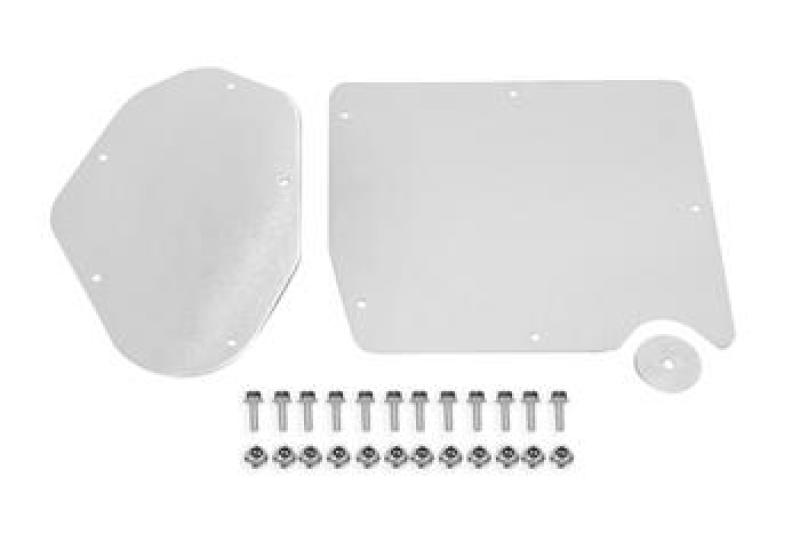 BMR 2015 - 2023 Mustang A/C & Heater Delete Panel (Aluminum) - Bare ACD761