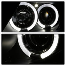 Load image into Gallery viewer, Spyder BMW Z4 03-08 Projector Headlights Halogen Model Only - LED Halo Black PRO-YD-BMWZ403-HL-BK - eliteracefab.com