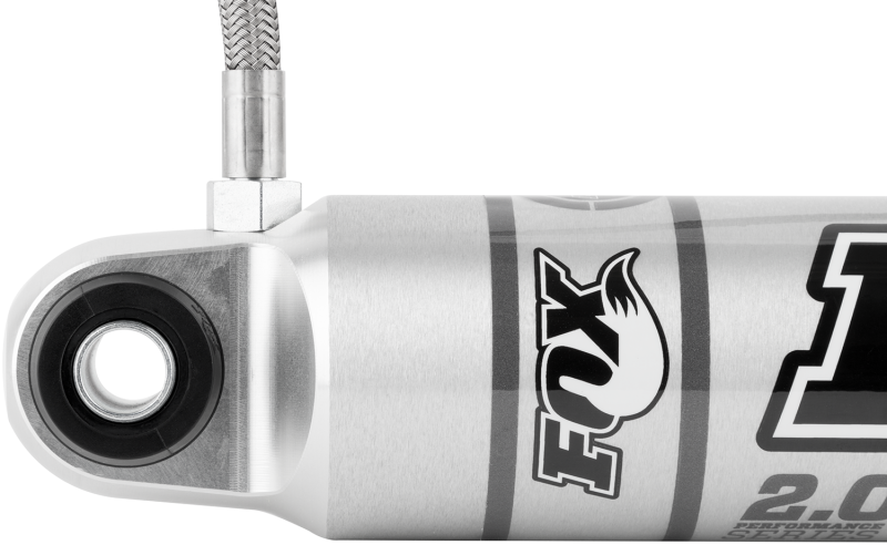 Fox 2.0 Performance Series 10.1in. Smooth Body R/R Shock Aluminum / Std Travel / Eyelet Ends - Black - eliteracefab.com